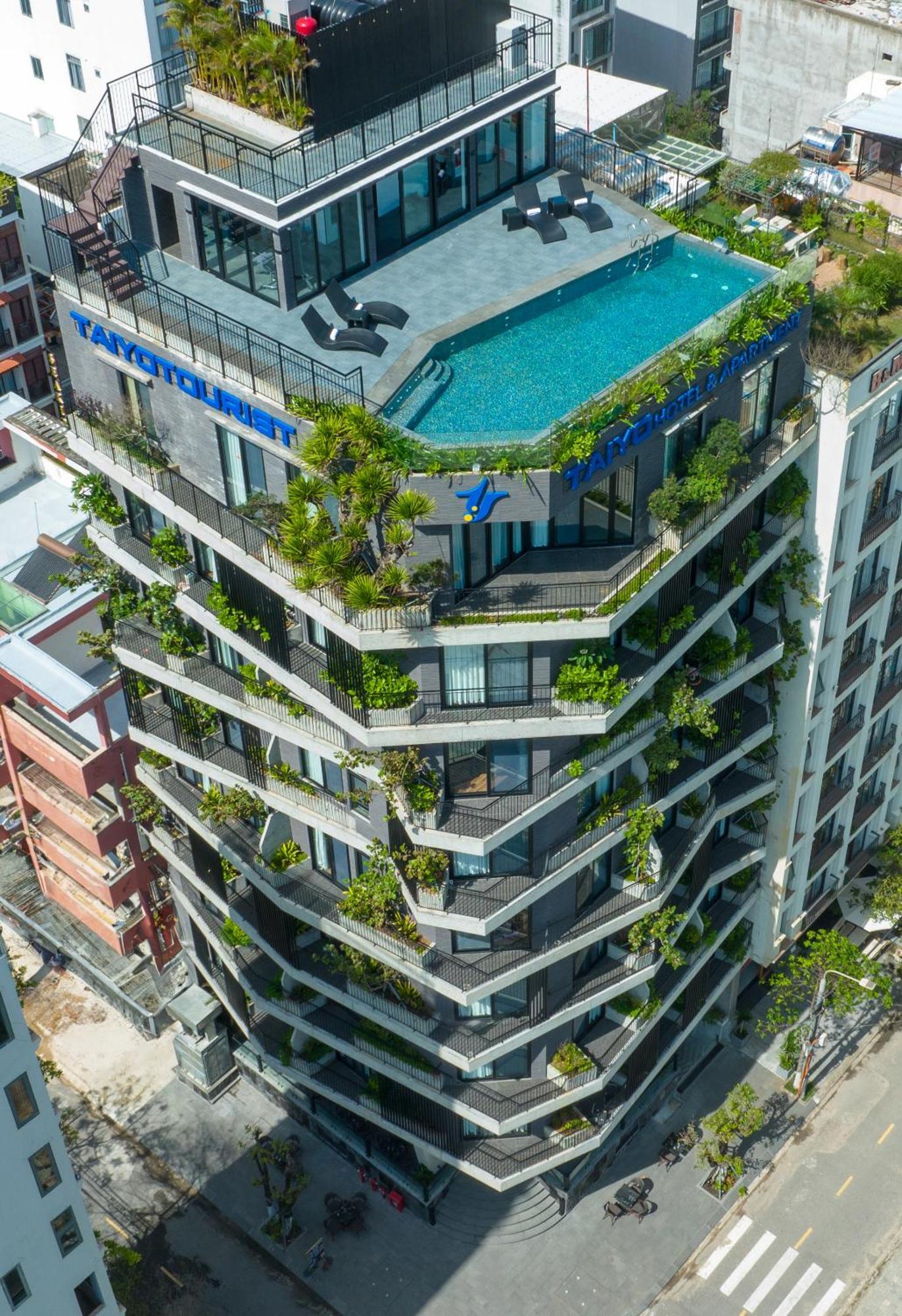 Taiyo Hotel & Apartment ダナン市 エクステリア 写真